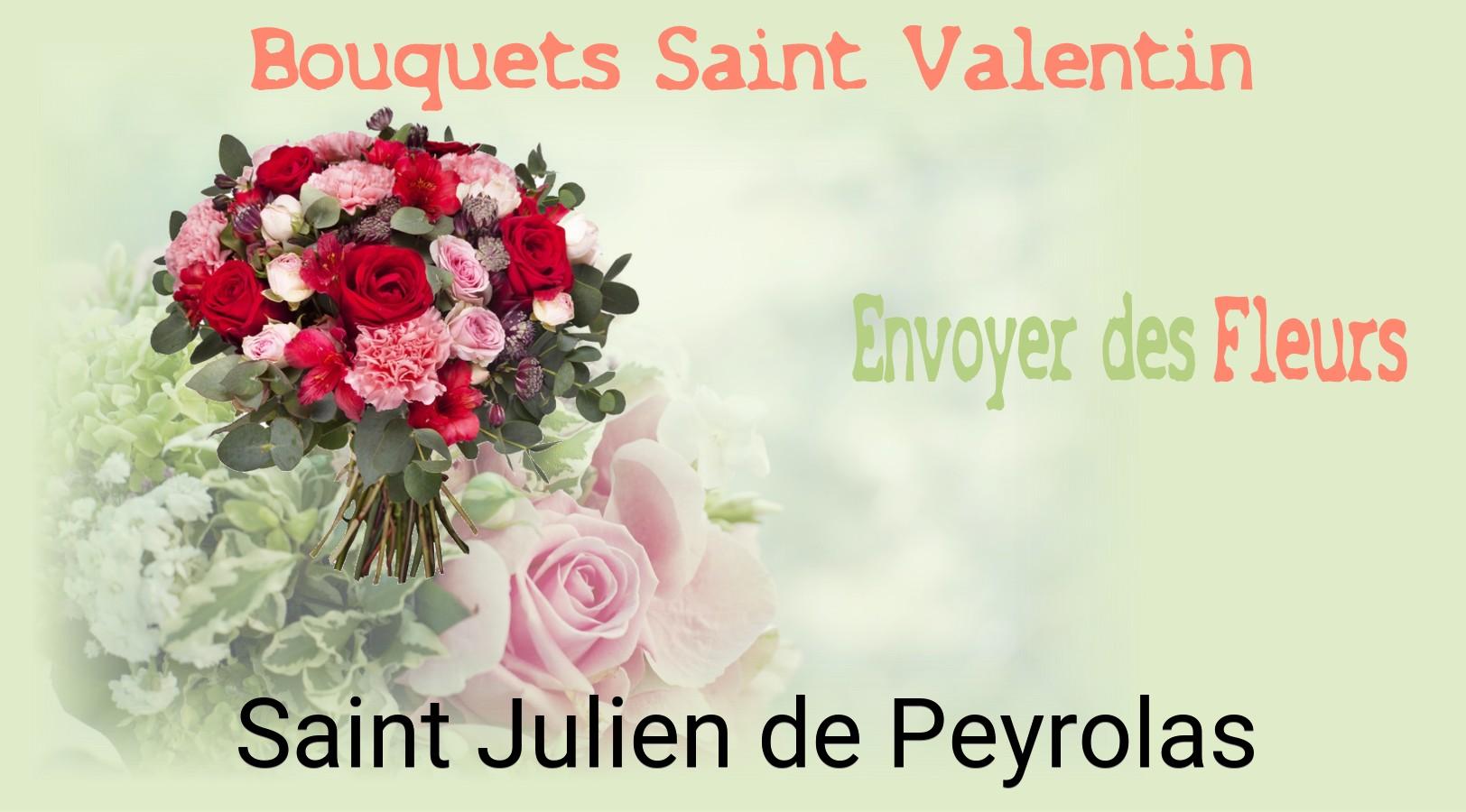 Roses de Saint-Valentin livrées à Saint-Julien-de-Peyrolas